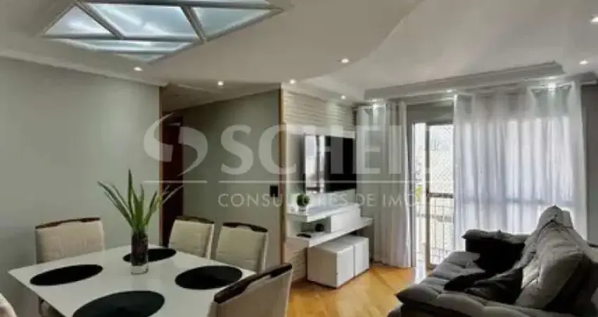 Apartamento à venda de 69,00m² útil, com 3 quartos e 1 vaga, próximo a congonhas.