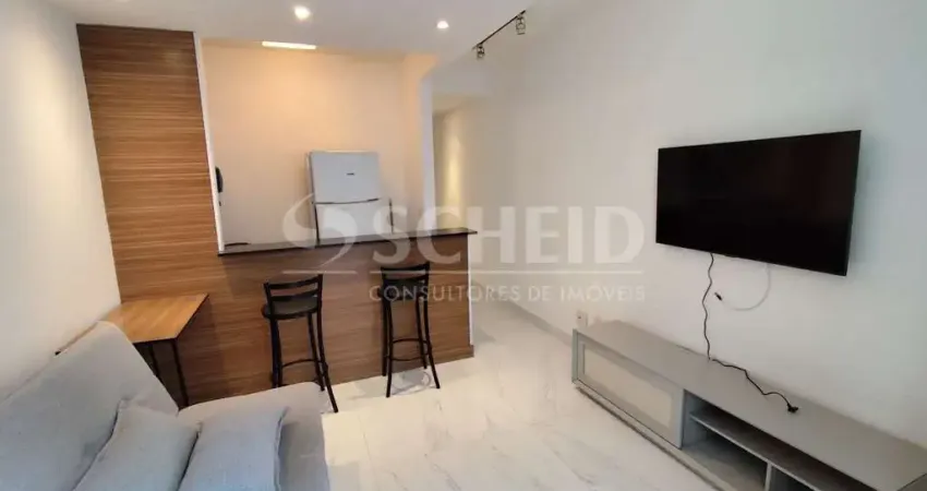 Apartamento com 1 quarto para alugar na Avenida Rouxinol, --, Moema, São Paulo