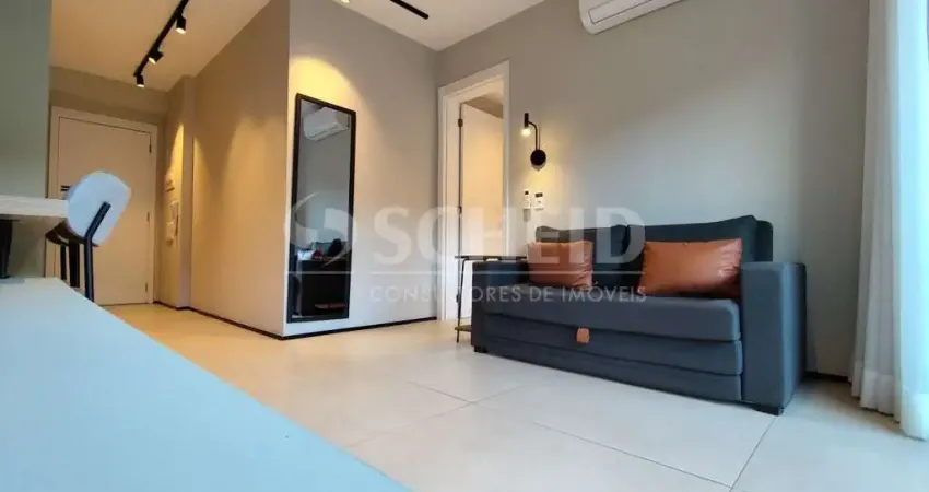 Apartamento de 45m à venda mobiliado e moderno, todo decorado