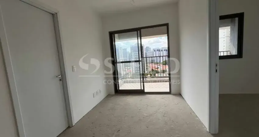 Apartamento studio à venda no brooklin com 2 quartos, 1 suíte, próximo da estação borba gato