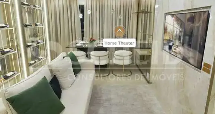 Apartamento de lançamento 45m², 1 quarto com varanda à venda no paraíso - bela vista