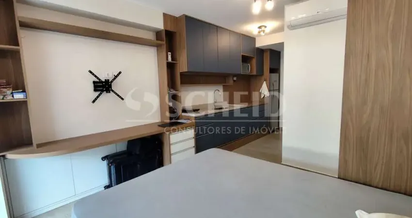 Studio de alto padrão para locação em moema - alta rentabilidade para short stay, 200m do metro