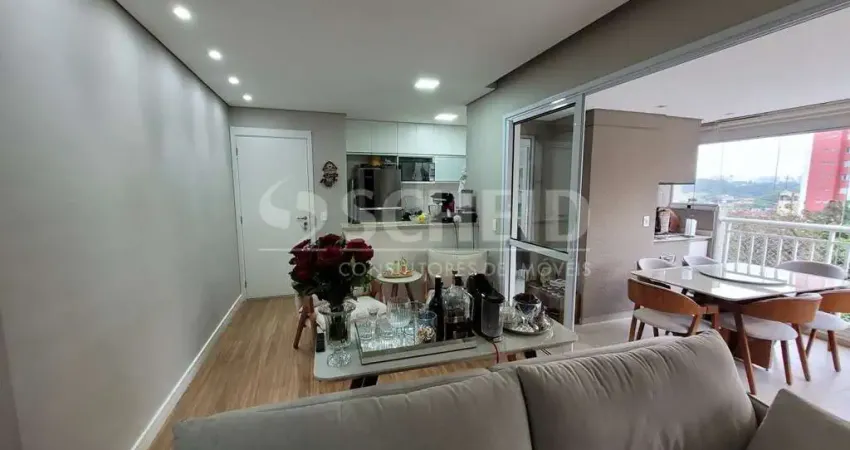 Apartamento a venda de 72,00m² útil, com 2 quartos e 2 vagas na vila mascote.