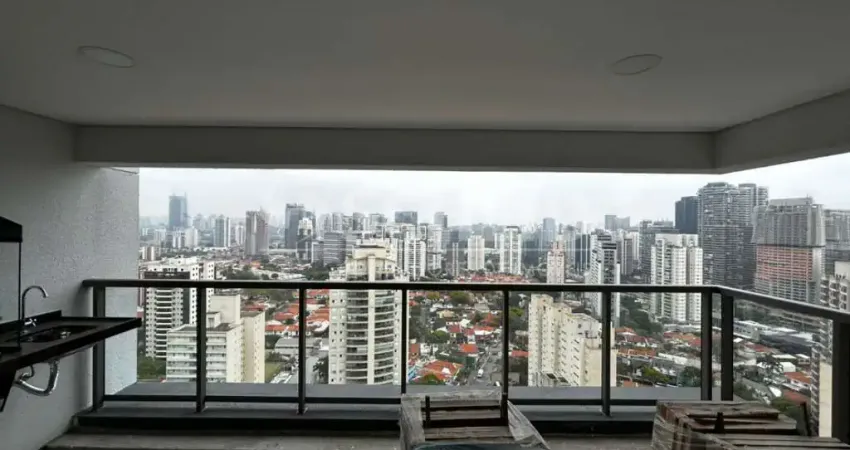 Apartamento á venda no brooklin com 138m², 3 quartos sendo 1 suíte, 2 vagas.