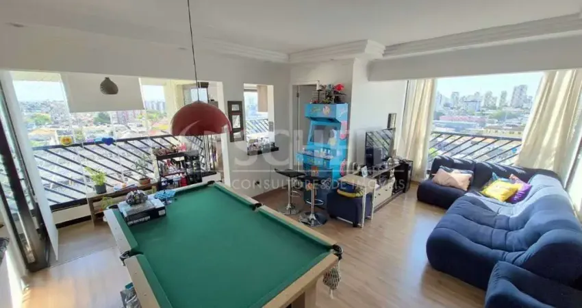 Cobertura a venda na vila santa catarina - 2 quartos, 2 vagas e varanda com churrasqueira