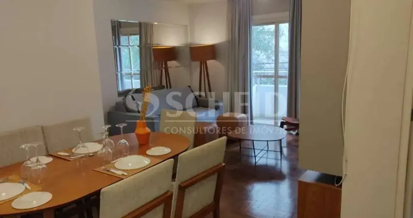 Apartamento mobiliado e reformado para alugar na vila olimpia - 84m² e 2 dormitórios