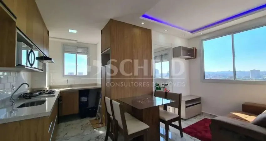 Apartamento para locação de 34,00m² útil, com 2 quartos no jardim prudência.