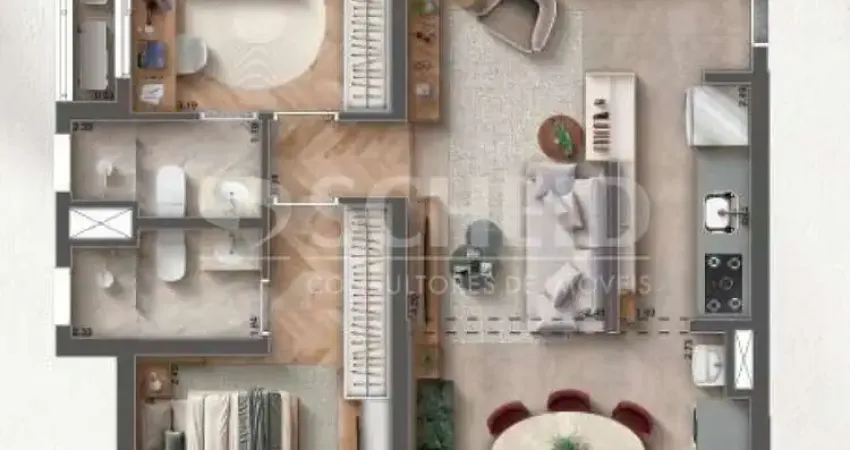 Apartamento com 2 quartos à venda na Rua Maracá, --, Jabaquara, São Paulo