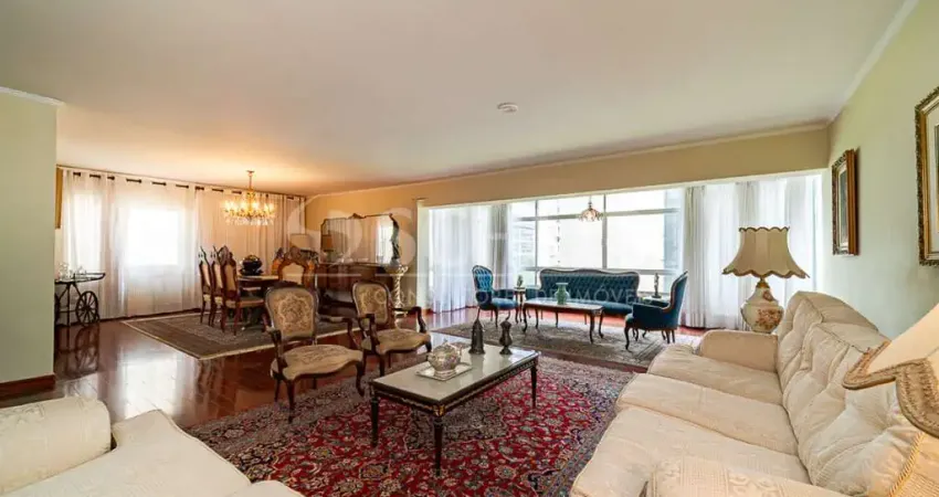 Apartamento venda em jardim paulista com 4 quartos, sendo 1 suíte, 2 vagas  215m²