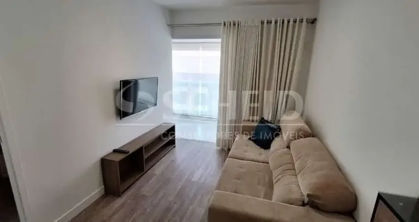 Apartamento à venda, 50 m2, totalmente mobilidado, 1 dormitório, 1 vaga