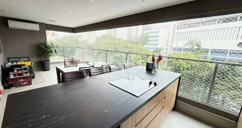 Apartamento para locação de 113,50m² útil, com 3 quartos e 2 vagas na chácara santo antônio.