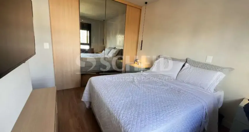 Apartamento á venda no brooklin com 69m², 2 quartos sendo 1 suíte, 1 vaga.