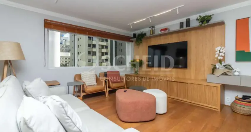 Apartamento venda em moema com 2 quartos, sendo 2 suítes, 113m² 1 vaga lado passaros