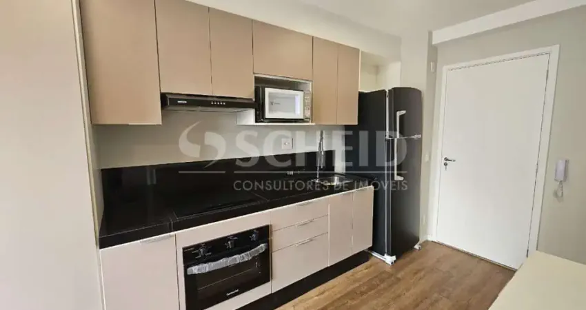 Studio mobiliado á venda no alto da boa vista com 26m², 1 quarto.