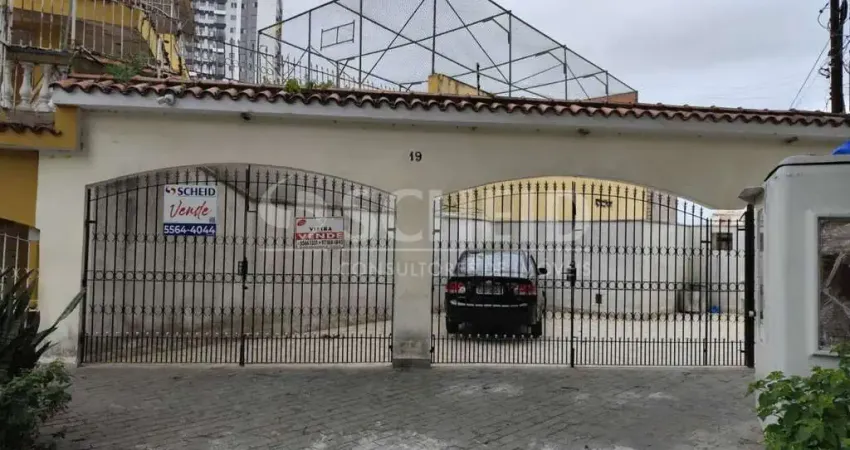 Terreno a venda com 420m e 3 casas construídas na vila paulista