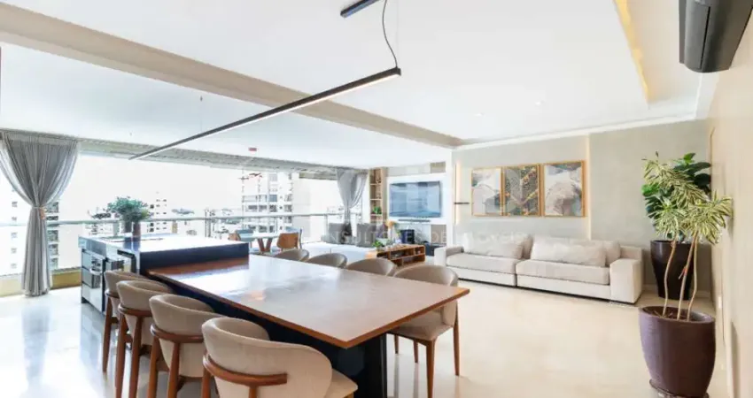 Apartamento tipo para venda em campo belo com 3 quartos, sendo 3 suítes, 222m² 4 vagas