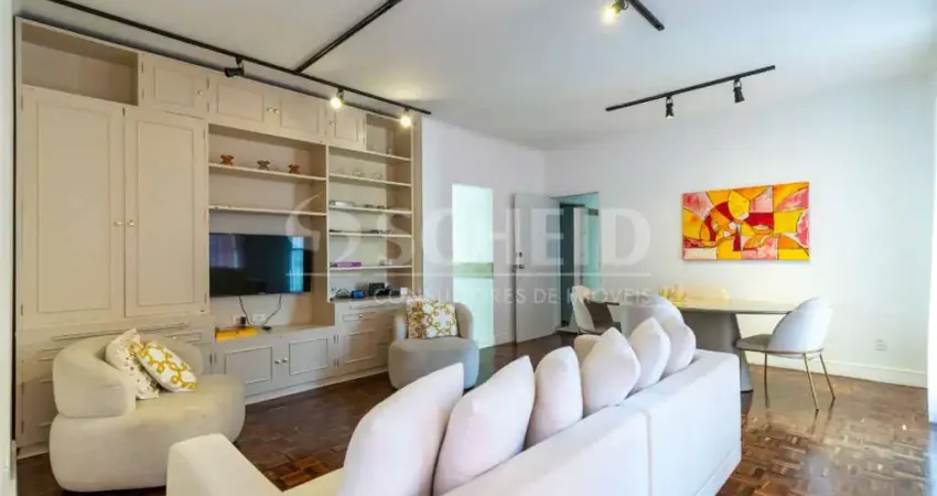 Apartamento tipo para venda em jardim paulista com 3 quartos, sendo 1 suíte, 120m² 1 vaga