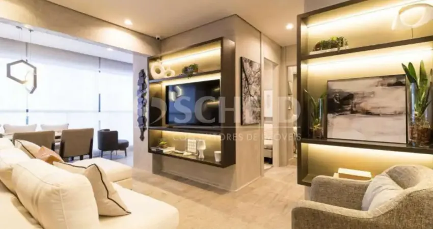 Apartamento no jardim guedala/vila progredior com 59m² 2 quartos 1 suíte e 1 vaga