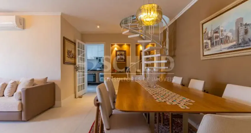 Cobertura à venda em perdizes, 260m², 3 quartos, 1 suíte, 4 vagas.