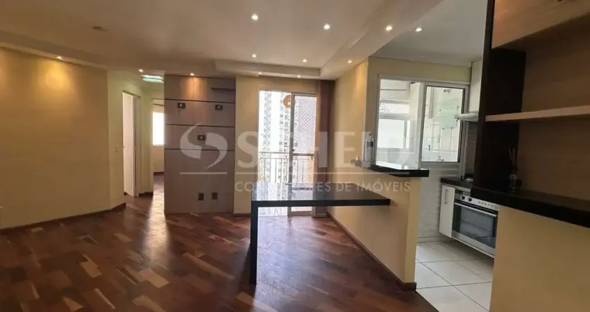 Apartamento com 2 dormitórios e 1 vaga para locação no jardim marajoara.