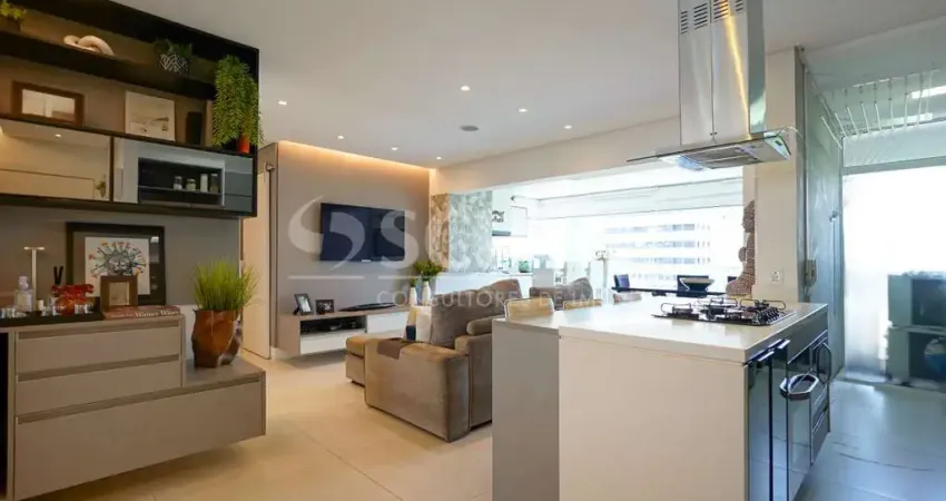 Apartamento mobiliado de 90m² com 2 suítes e 2 vagas à venda na vila mascote