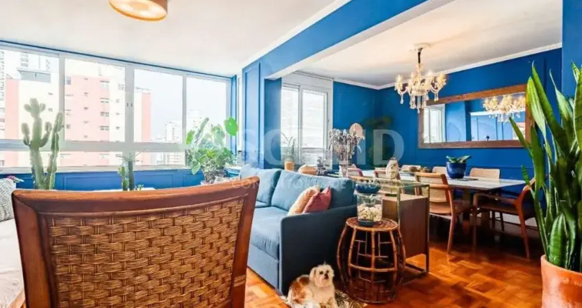 Apartamento  venda em jardim paulista com 3 quartos, sendo 1 suíte, 112m² 2 vagas