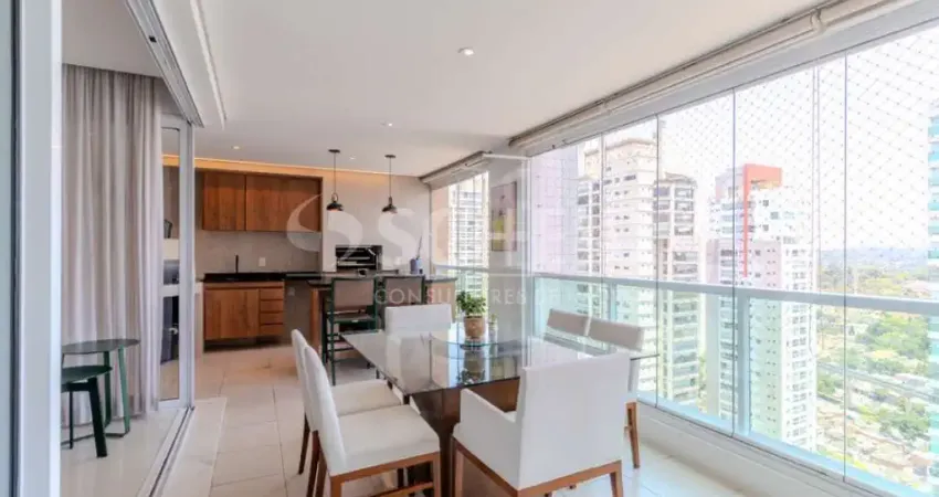 Apartamento lazer completo em localização estratégica no campo belo