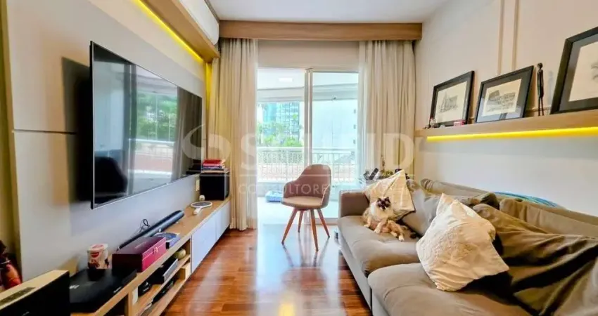 Apartamento à venda com 2 dormitorios, 1 suíte, 1 vaga, perto da av. berrini no brooklin