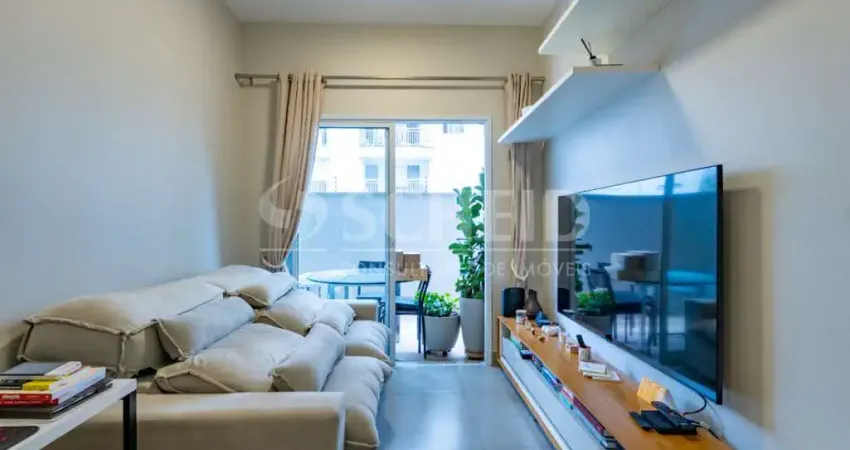 Apartamento garden de 73 m² com área externa e churrasqueira