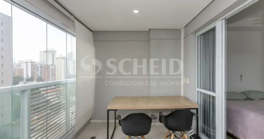 Flat com 1 quarto à venda na Avenida Santo Amaro, --, Brooklin, São Paulo