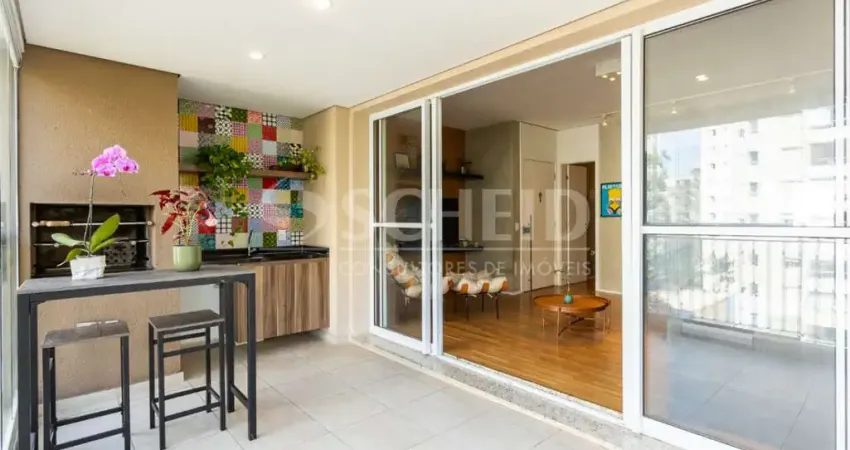 Apartamento venda varanda gourmet em vila andrade com 2 quartos, sendo 2 suítes, 107m² 2 vagas.