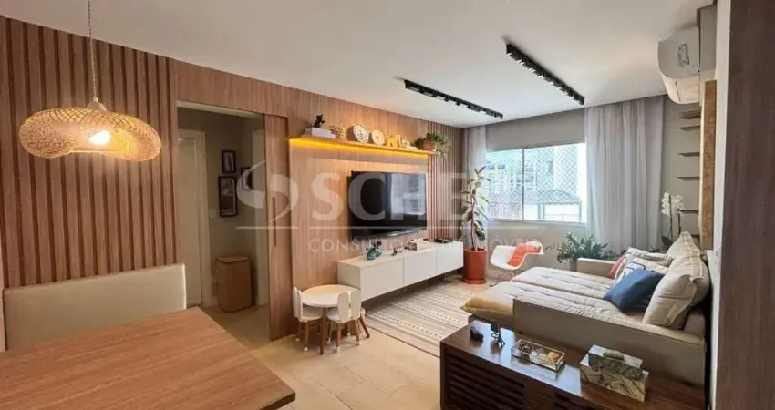 Apartamento tipo para venda em moema pássaros com 2 quartos, 70m²
