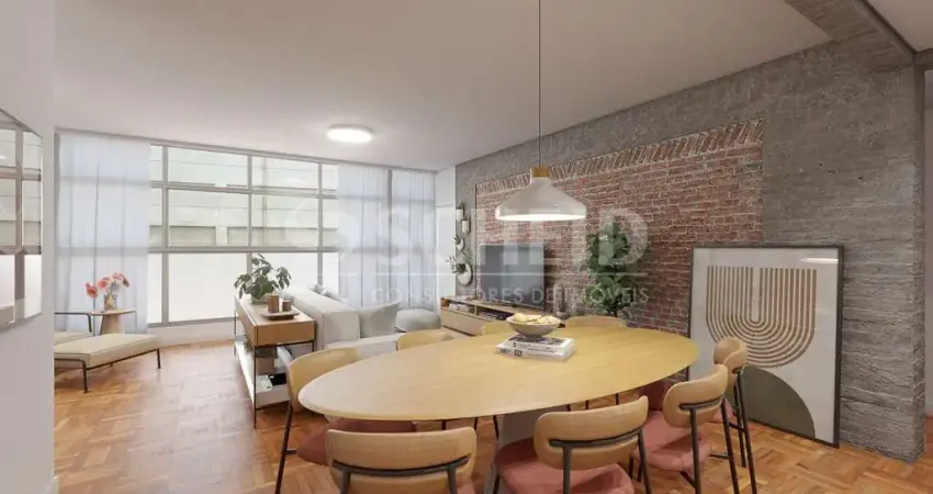 Apartamento à venda 2 dormitórios (1 suíte) - 98,15m² - higienópolis / sp