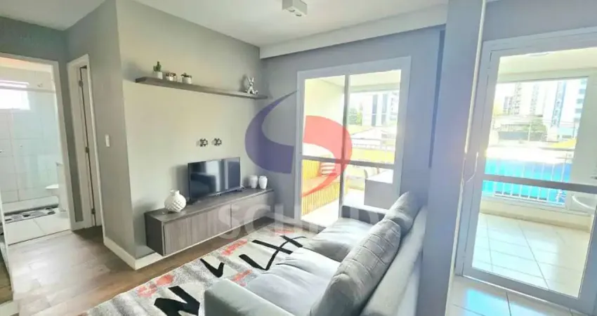 Apartamento mobiliado à venda na chácara santo antônio 59 m, 2 dormitórios, 1 suíte, 1 vaga