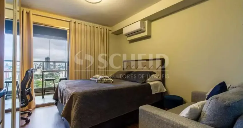 Flat com 1 quarto à venda na Avenida Vereador José Diniz, --, Alto da Boa Vista, São Paulo