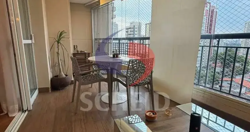 Apartamento para locação de 113,00m² útil, com 3 quartos e 3 vagas na vila mascote.