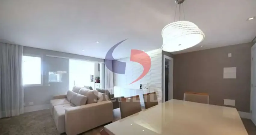 Apartamento de 98 m² em condomínio fechado com ampla área de lazer e segurança 24 horas.