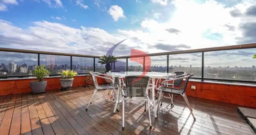 Cobertura para venda em vila mariana com 4 quartos, sendo 2 suítes , 404m² 4 vagas