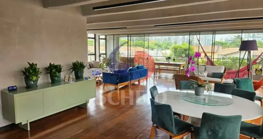 Apartamento Amplo e Moderno no Brooklin com 4 Suítes, Hall Privativo e 4 Vagas