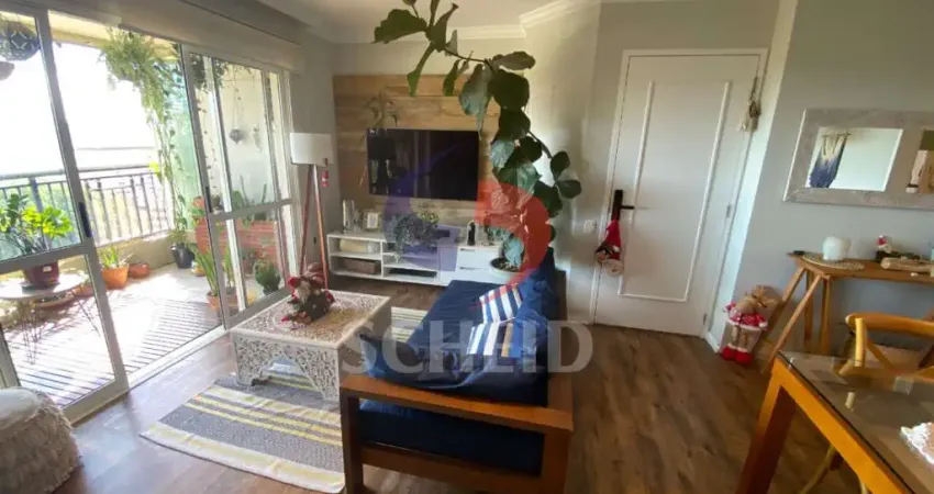 Apartamento em andar alto com vista aberta na Chácara Santo Antôni