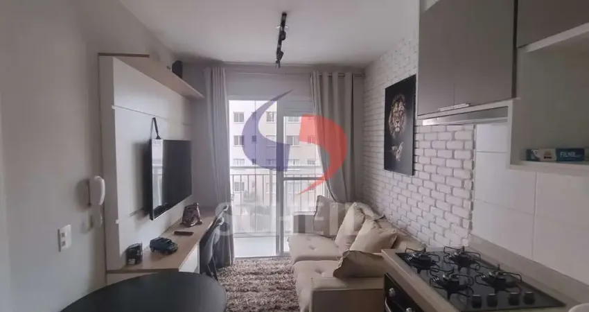 Estúdio mobiliado à venda no Jardim Prudência, com suíte e varanda