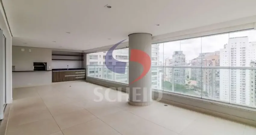 Apartamento de Alto Padrão em Moema ? 335 m², 3 Suítes , 4 Vagas- Condomínio Clube