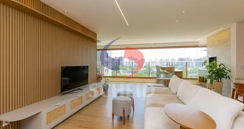 Apartamento para venda em Campo Belo com 3 quartos, sendo 3 suítes , 145m²