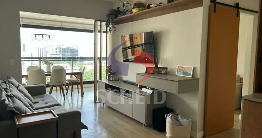 Apartamento 70 m², 2dormitório (1suite), ar condicionado,1 vaga, aceita pets, Chácara Santo Antonio