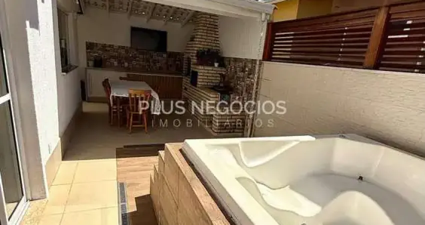 Casa Cond. Reserva Olga com 3 Dorms, Gourmet Completa e Hidro para 5 Pessoas | Av. São Paulo | Acei