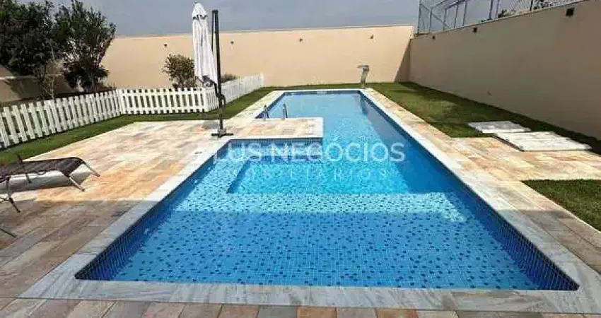 Casa térrea de alto padrão para venda e locação no condomínio Fazenda Imperial – 3 suítes, piscina,