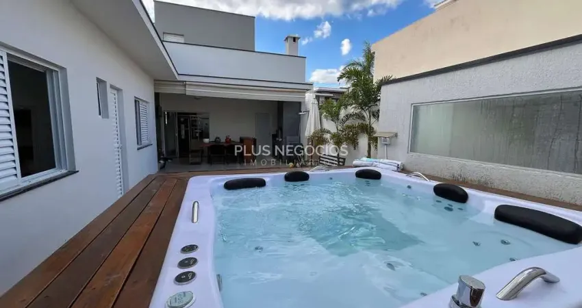 Térrea completa, 3 suítes, mobiliada e com ofurô, sauna e quintal generoso! - Ibiti Reserva - Soroc