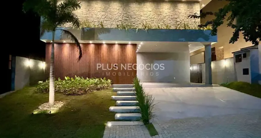 Casa Térrea à Venda no Alphaville Nova Esplanada 4 – 3 Suítes, Escritório, Piscina com Aquecimento