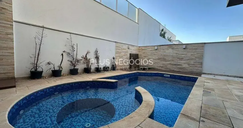 Casa para venda e locação 5 suítes área gourmet e piscina condomínio mont. blanc, parque reserva fa