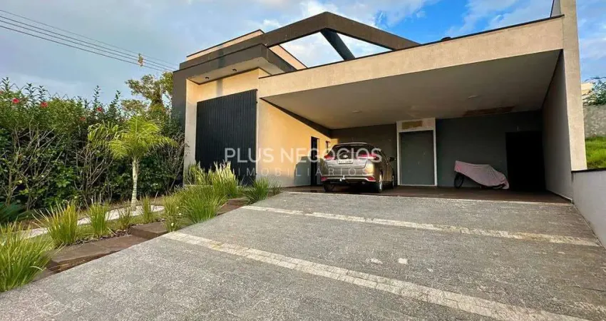 Casa térrea no sunlake com energia fotovoltaica – 3 suítes, gourmet e alto padrão de acabamento